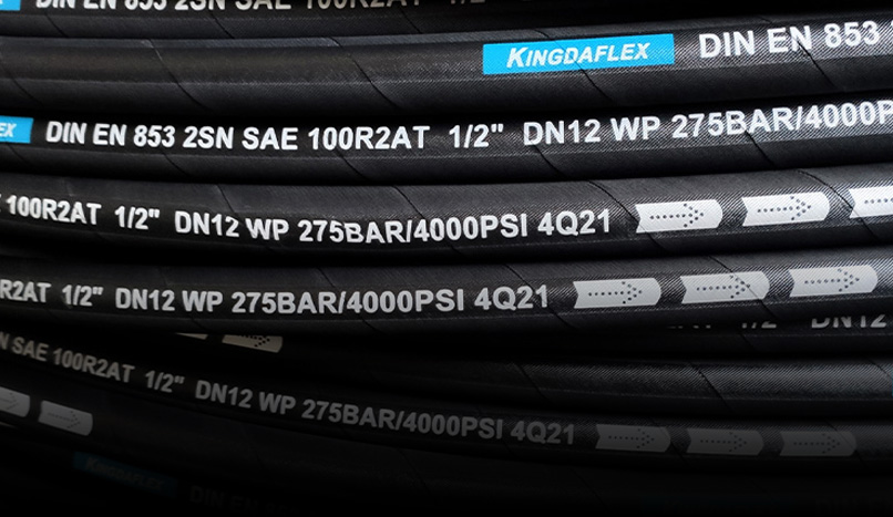 استاندارد شیلنگ هیدرولیک چیست؟ (با تمرکز بر علامت‌گذاری‌های شیلنگ هیدرولیک)