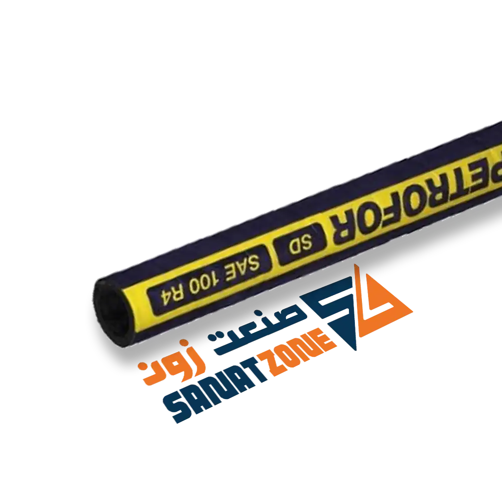 شیلنگ فنردار سوخت و روغن 10بار PETROFOR