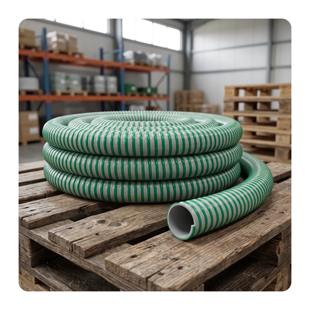 لوله خرطومی سبز طوسی MERLETT ARIZONA ELASTIC (DN76) - تصویر 2