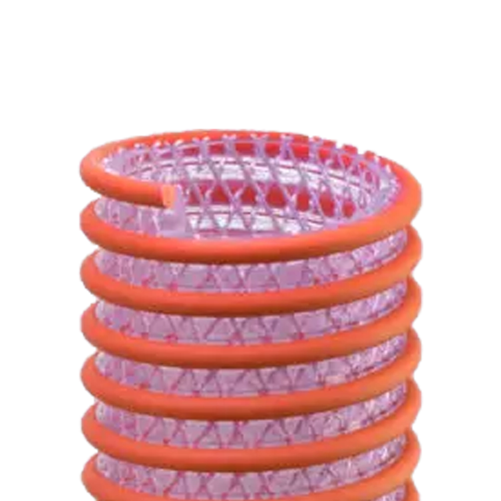 لوله خرطومی نارنجی شفاف SPIRAL PRESS WT (DN100)
