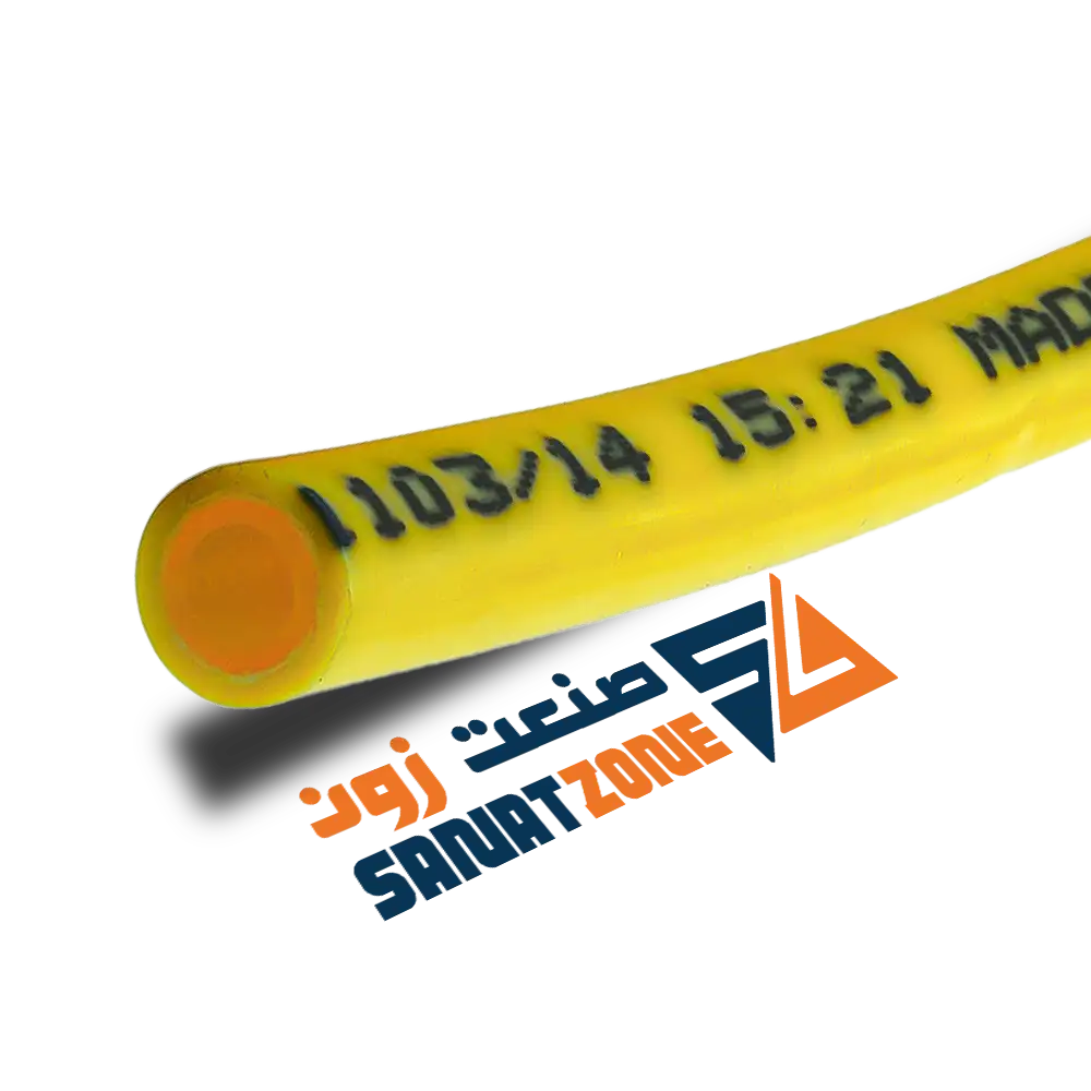 شیلنگ ترموپلاستیک یک لا نخ داخل تلفون لاستیکی 1/4" NOVADIVE