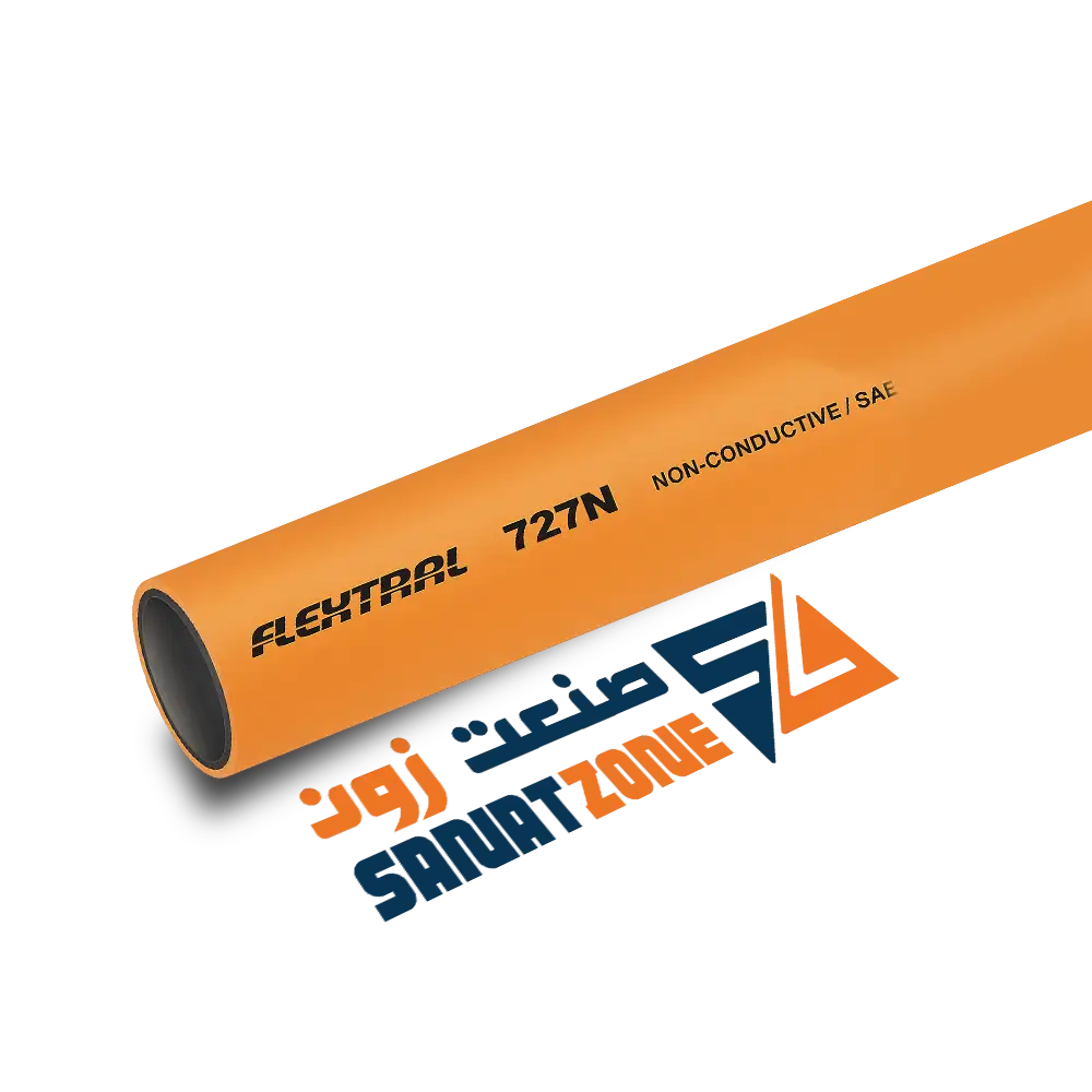 شیلنگ ترموپلاستیک دولا نخ داخل تفلون 3/8" FLEXTRAL 727N