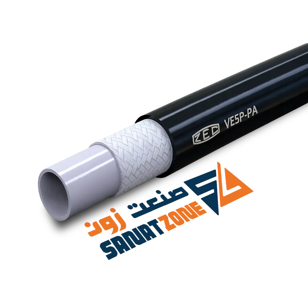 شیلنگ ترموپلاستیک یک لا نخ 3/8" ZEC VE5-PA