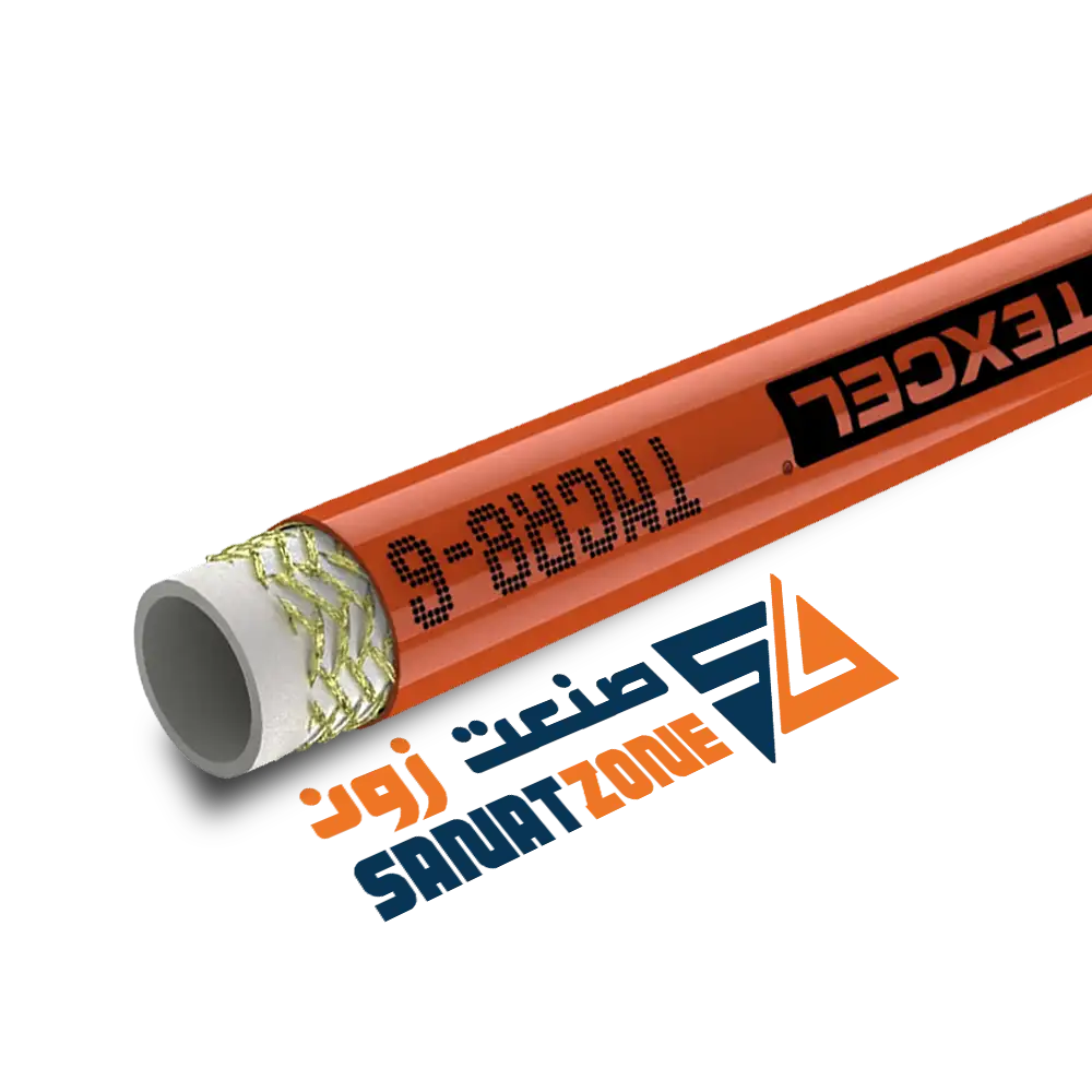 شیلنگ ترموپلاستیک دو لا نخ داخل تفلون 3/8 TEXCEL TNCR8