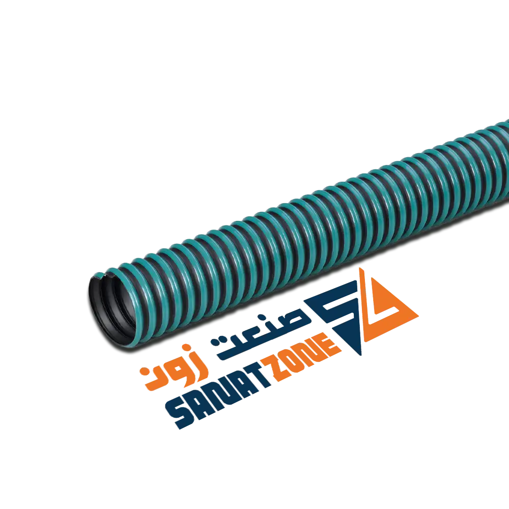 لوله خرطومی مشکی سبز Vulcano TPR-a DN200