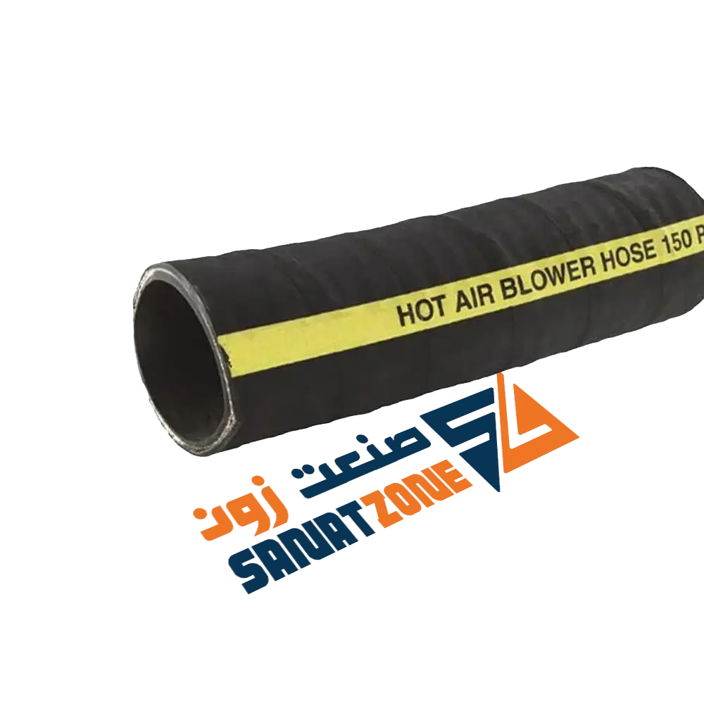 شیلنگ فنردار دمنده هوای گرم 10بار 3" MONDEA