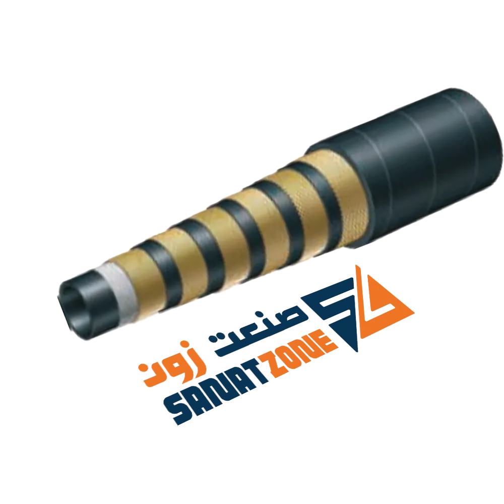شیلنگ هیدرولیک شش لا سیم ALFAGOMMA AT5K-6S (350 بار Dn51)